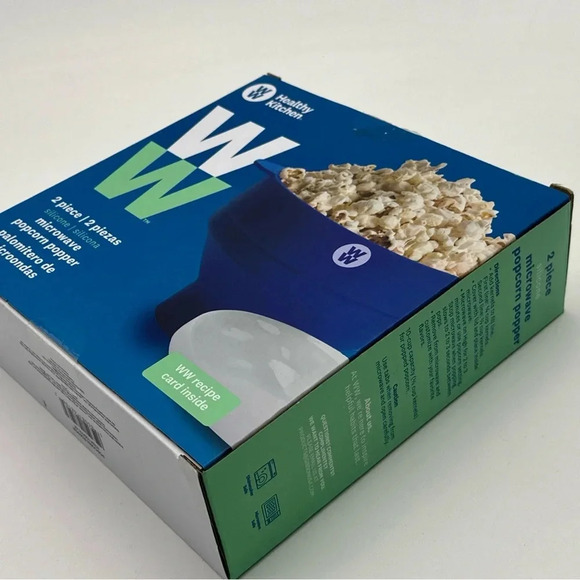 Weight Watchers Healthy Kitchen Microwave Popcorn Popper New NIB - Picture 2 of 4